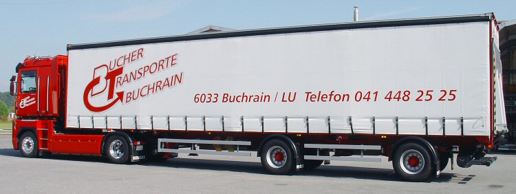 Fahrzeugbeschriftung - Aufleger Beschriftung