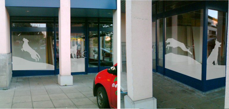 Schaufensterbeschriftung - Schaufenster Beschriftung